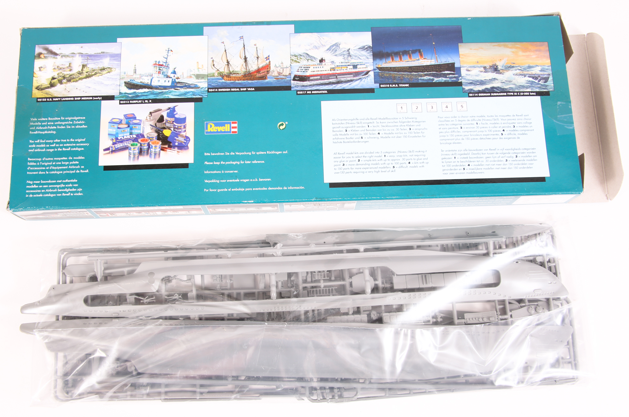 Lot Detail Revell German Submarine U 47 Model Kit 05060