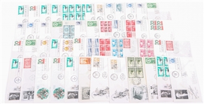 FIRST DAY ISSUE STAMP ENVELOPES - LOT OF 50