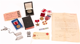 WWII MILITARY ARCHIVE OF LAWRENCE HINTON