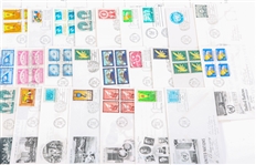 FIRST DAY ISSUE STAMP ENVELOPES - LOT OF 50