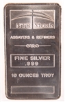 NTR METALS .999 SILVER 10 TROY OZ BAR