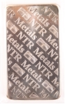 NTR METALS .999 SILVER 10 TROY OZ BAR