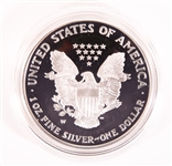 2003 US WEST POINT PROOF SILVER EAGLE 1 OZ COIN
