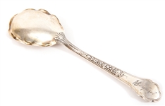 GORHAM STERLING SILVER OLD MEDICI PATTERN SUGAR SPOON