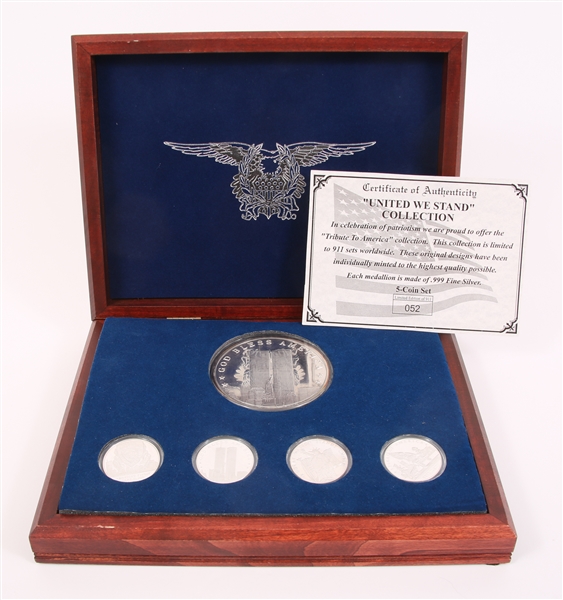 UNITED WE STAND .999 SILVER MEDALLION COLLECTION