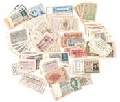 PRE-WWI GERMAN PAPER CURRENCY MARKS - LOT OF 130+