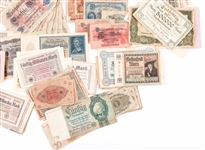 PRE-WWI GERMAN PAPER CURRENCY MARKS - LOT OF 130+
