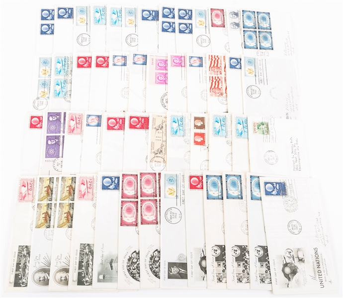 Lot Detail - FIRST DAY ISSUE STAMP ENVELOPES - LOT OF 50