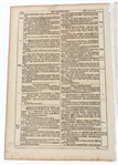 1736 GERMAN BIBLE PAGES - LOT OF TWO 