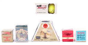 NEW OLD STOCK GOLF BALLS - ZIPPO, TITLEIST, BULLET