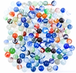 20TH C. SLAG MARBLES 