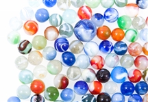 20TH C. SLAG MARBLES 