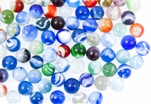 20TH C. SLAG MARBLES 