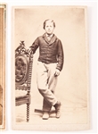CIVIL WAR ERA CDV UNION SOLDIERS, DRUMMER BOY LOT OF 3