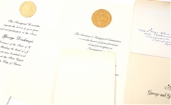CALIFORNIA GOV. DEUKMEJIAN INAUGURATION INVITES