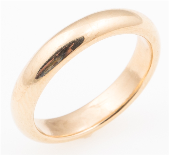 10K YELLOW GOLD COMFORT FIT WEDDING BAND