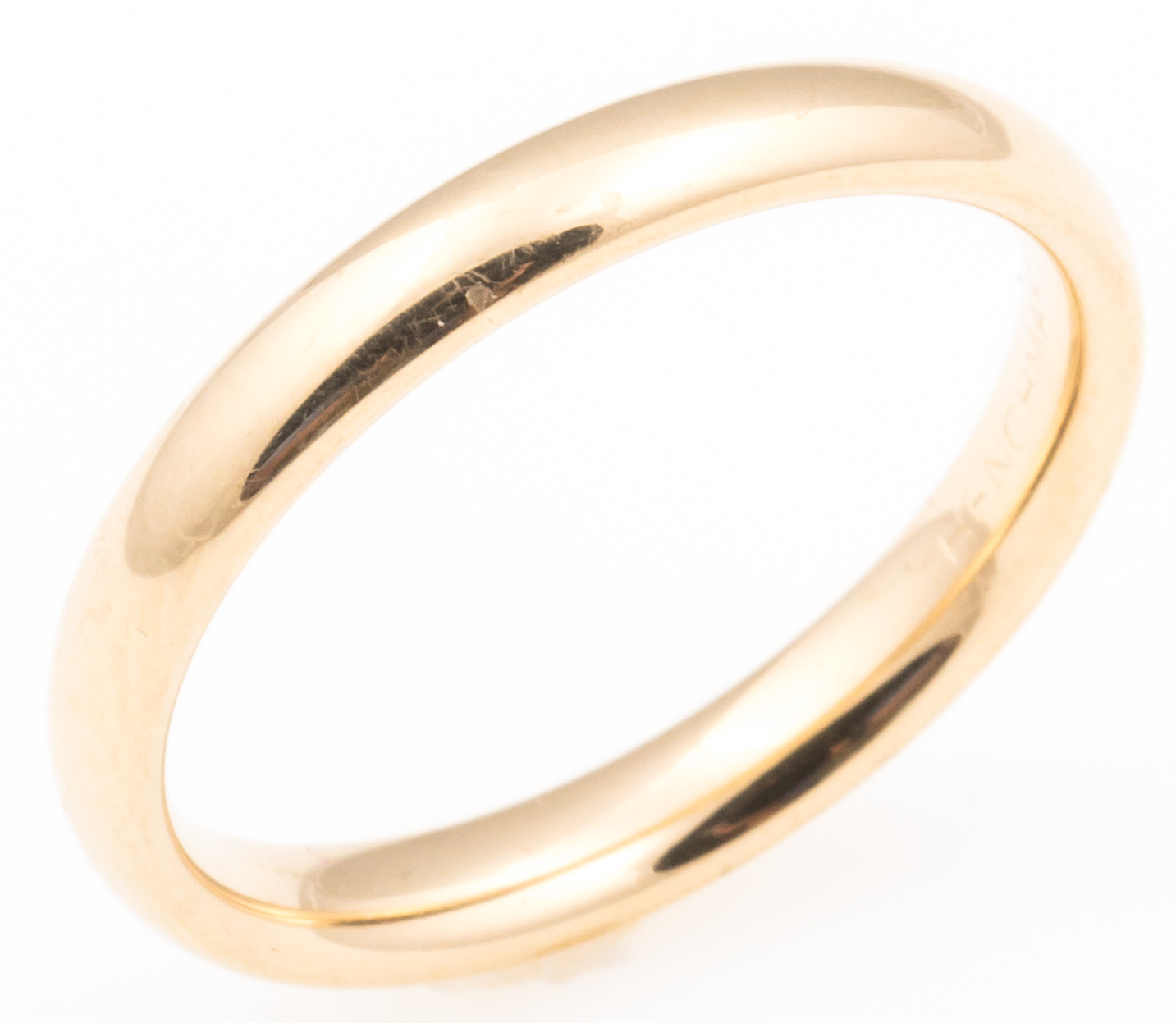 Lot Detail - 10K YELLOW GOLD COMFORT FIT WEDDING BAND