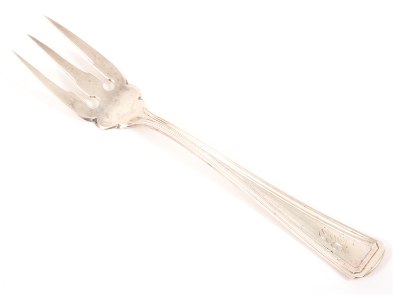 WHITING STERLING SILVER LIVINGSTON PATTERN OLIVE FORK