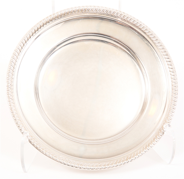 FISHER STERLING SILVER KENT PATTERN BREAD PLATE