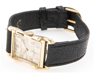 MID-20TH C. BULOVA 14K GOLD CASE WRIST WATCH