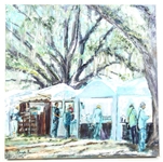 RANDY BRIENEN ACRYLIC PAINTING TALLAHASSEE TRADITION