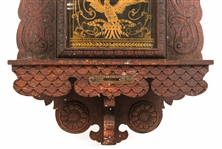 LATE 19TH CENTURY E.N. WELCH WOODEN WALL CLOCK