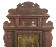 LATE 19TH CENTURY E.N. WELCH WOODEN WALL CLOCK