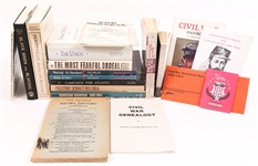 CIVIL WAR HISTORIAL REFERENCE BOOKS & BOOKLETS