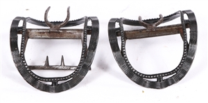 PAIR 18TH/19TH CENTURY SHOE BUCKLES
