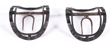 PAIR 18TH/19TH CENTURY SHOE BUCKLES