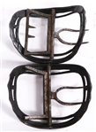 PAIR 18TH/19TH CENTURY SHOE BUCKLES
