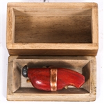 JAPANESE NETSUKE, BOX, TEA SCOOP, SPEAR PLANE & MORE