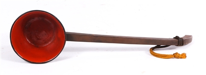JAPANESE NETSUKE, BOX, TEA SCOOP, SPEAR PLANE & MORE