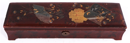 JAPANESE NETSUKE, BOX, TEA SCOOP, SPEAR PLANE & MORE