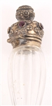 EARLY 20TH C. STERLING CAPPED PERFUME VIALS - LOT OF 5