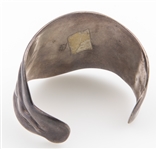 STERLING SILVER TIGER'S EYE CUFF