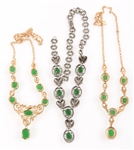 COSTUME JEWELRY NECKLACES - LOT OF 3