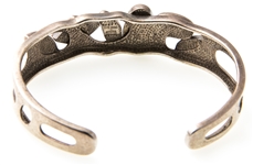 WHITNEY KELLY STERLING SILVER & OPAL CUFF BRACELET