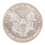 1989 AMERICAN SILVER EAGLE ONE OUNCE COIN UNC.