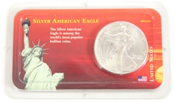 UNITED STATES SILVER 1 OUNCE EAGLES - 1991 & 1993