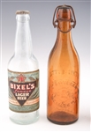 LATE 19TH/EARLY 20TH C. BEER BOTTLES - LOT OF 3
