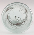 MASON AND GEM FRUIT JARS WITH LIDS - LOT OF 2