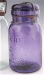 LATE 19TH/EARLY 20TH C. GLASS JARS - LOT OF 5