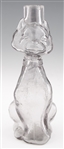 FIGURAL GLASS BOTTLES - LOT OF 3