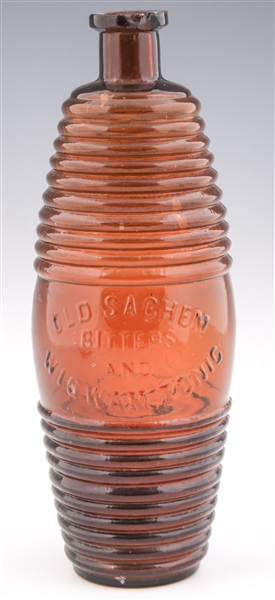 OLD SACHEM BITTERS AND WIGWAM TONIC BOTTLE