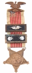 GRAND ARMY OF THE REPUBLIC OFFICER MEMBERSHIP BADGE