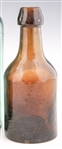 19TH C. GLASS BOTTLES - LOT OF 3