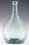 19TH C. GLASS BOTTLES AND FLASKS - LOT OF 4