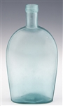 19TH C. GLASS BOTTLES AND FLASKS - LOT OF 4