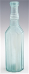 FIGURAL GLASS BOTTLES AND FLASKS - LOT OF 4